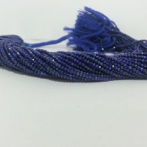 Natural Lapis Lazuli Faceted Rondelle Beads 2mm