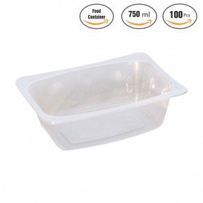 Food Container 750 ML White