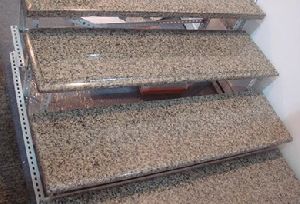 Tan Brown Granite Step Riser
