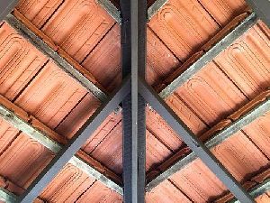 Terracotta Light Red Clay Ceiling Tiles