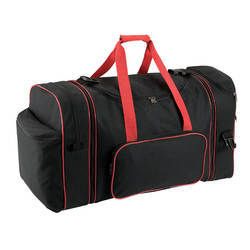 Black Polyester Travel Bag