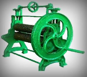 5" Manual Rubber Roller Sheeting Machine
