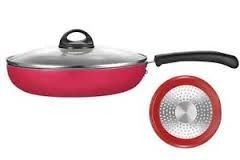 non stick fry pan with lid