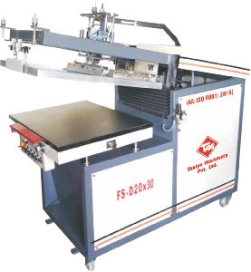 Clamshell Flat Screen Printing Machine