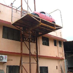 Cantilevered Car Lift