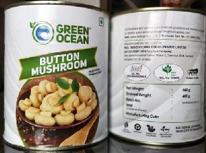 Canned Button Mushroom