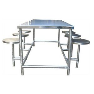 Silver SS Dining Table
