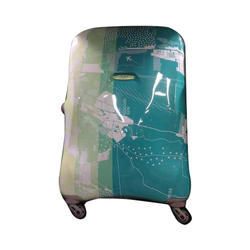 ABS Plastic Printed Trolley Bag