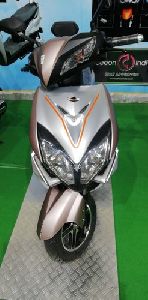 Sliver Electric Scooty