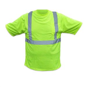 Green Safety T- Shirt