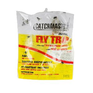 Non toxic fly trap bag