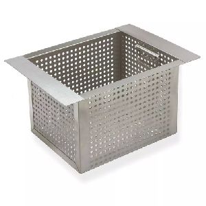 Stainless Steel Plain Baskets