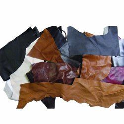 Semi Chrome Scrap Leather