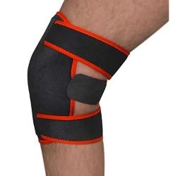 KSTAR  Adjustable Knee Support, Free Size (Black)