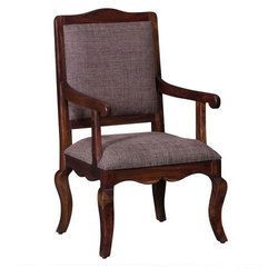 Wooden Polished Wood Arm Chair