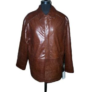 Mens Full Sleeve Leather Jacket