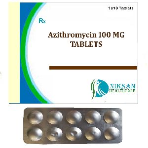 AZITHROMYCIN 100 MG TABLETS