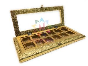 Golden Diwali Empty Chocolate Box