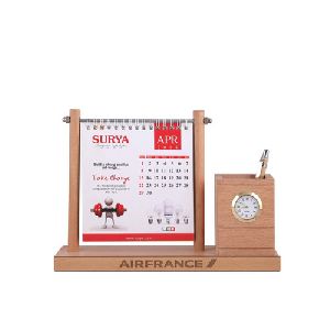 Table Calendar With Pen Stand