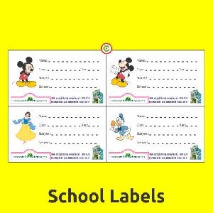 School Label Stickers