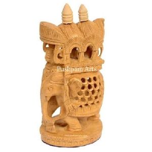 Wooden Handicraft Elephant