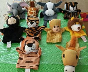 Wild Animals Hand Puppets