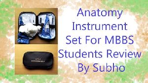 Stainless Steel Anatomy Instrument Set