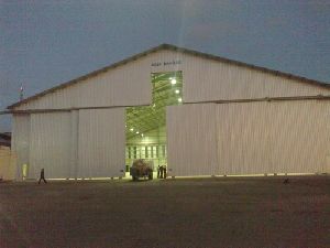 hangar door