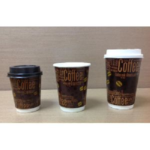 White Coffee Cup With Lid
