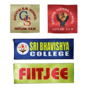 Printed Cloth School Badge