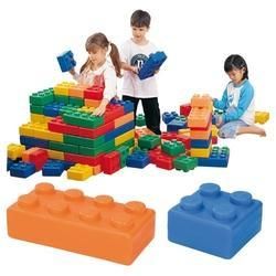 Multicolor Plastic Big Blocks
