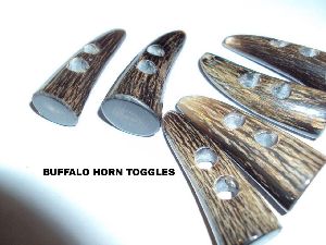 Buffalo Horn Toggles