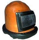 portable sand blasting machine operator safety helmet