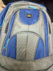 Blue & Grey College Bag