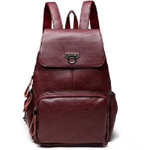 Synthetic Leather College Bag
