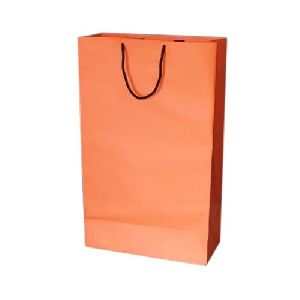 Orange Kraft Paper Bag