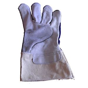 Canvas Leather Gloves