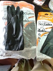 Black Neoprene Gloves