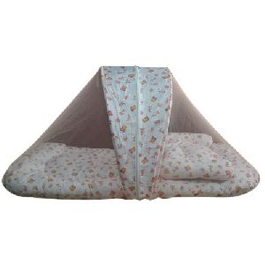 Baby Cotton Mattress With Mosquito Net