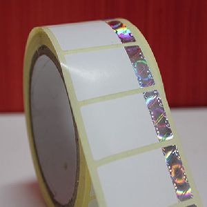 holographic paper label