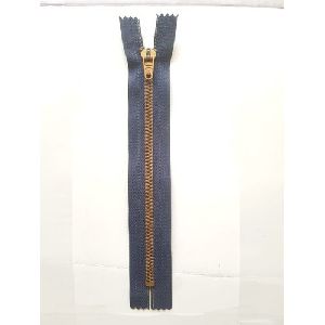 Brass Zipper Trim