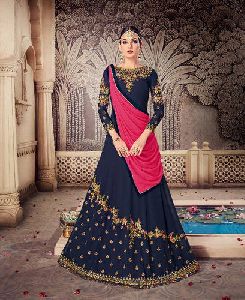 Partywear Embroidered Salwar Suit