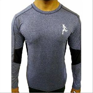 Cotton Mens Full Sleeve T-Shirts, Feature : Easily Washable, Pattern :  Plain at Rs 300 / Piece in Delhi