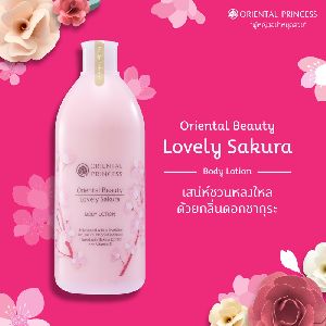 ORIENTAL PRINCESS LOVELY SAKURA BODY LOTION (400 ml) FOR SALE