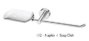 Alto Series Napkin Ring With Soap Dish