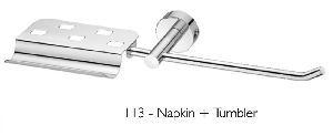 Alto Series Napkin Ring With Tumbler Holder