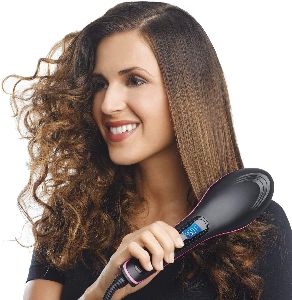 simply straightener hair brush
