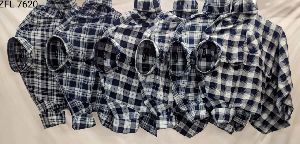 Mens Check Shirt (ZFL 7620)