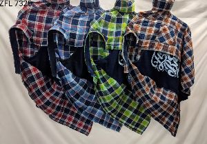 Mens Check Shirt (ZFL 7320)