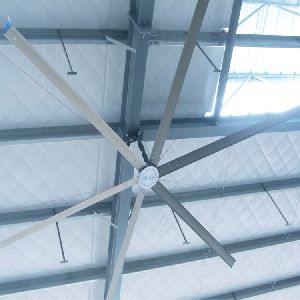 Large electric air conditioning ceiling fan